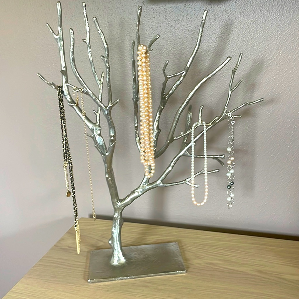 Silver Jewelry Tree